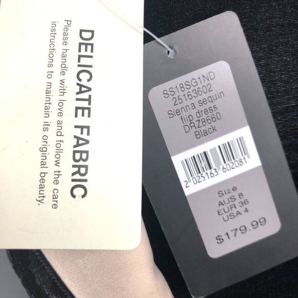 BNWT Ever New Sasha Sequin Flip Dress Size 4 - Picture 11 of 13